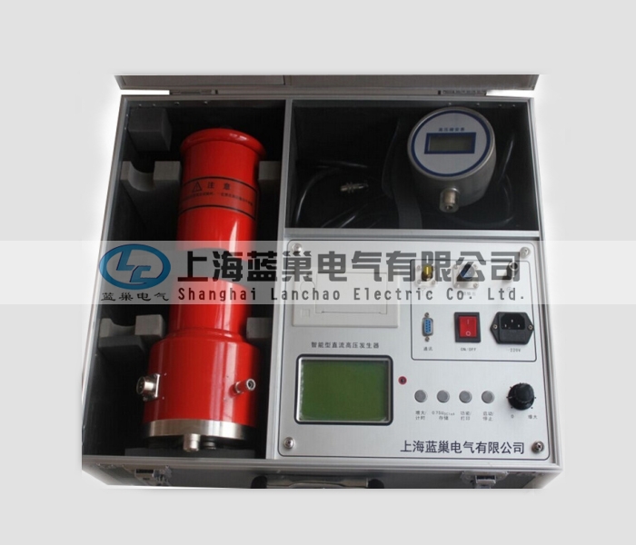 ZGF-120KV/2mA大屏智能直流高壓發生器。應用AIPWM技術，對PWM技術的不準確線性度進行了調整，使儀器精度得到了大幅度提高。并采用AI技術設定過壓保護和過流保護取代了數字撥盤開關只能設定電壓值